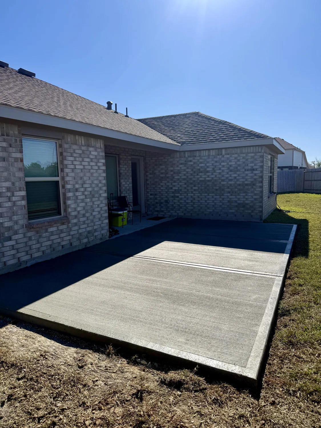 One method on every hillside by Lucky&rsquo;s Concrete in Jonestown